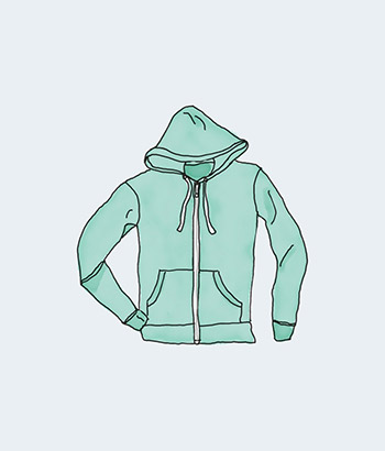 Hoodie with Zipper